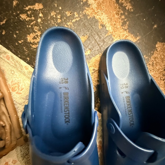 Blue Slip-On Clogs - Picture 2 of 2